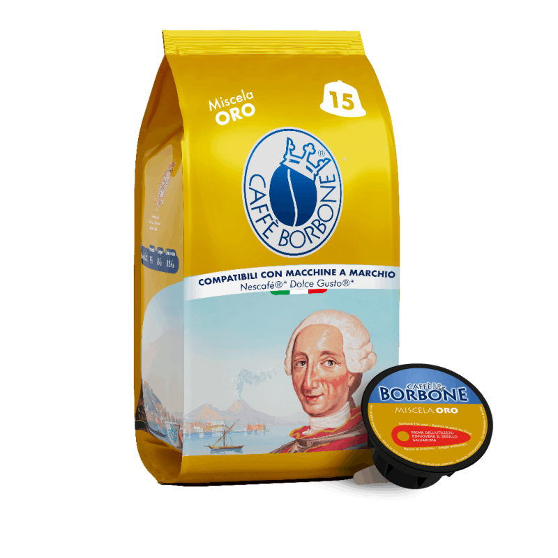 90 CAPSULE DOLCE GUSTO BORBONE ORO